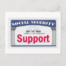 Suche nach unterstützung postkarten Präsident