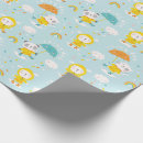 Suche nach regentropfen geschenkpapier Wolken