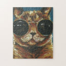 Suche nach sonnenbrille puzzle Katze