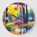 Suche nach flamingo wanduhren Vogelvogel