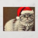 Suche nach lustige weihnachtskatze postkarten Feiertag
