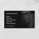 Suche nach primat visitenkarten Gorillas