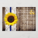 Suche nach hölzerne hochzeits einladungen Sonnenblume