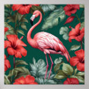Suche nach flamingo blume poster Tropisch