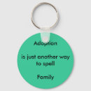Suche nach adoption schlüsselanhänger Kette