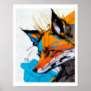 Suche nach roter fuchs poster Für alle