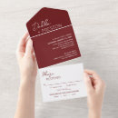 Suche nach burgunder hochzeit einladungen Für sie