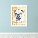 Suche nach bulldoggen leinwandbilder Bulldogin