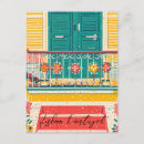 Suche nach berühmte gebäude postkarten Retro vintage