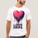 Suche nach tropfen tshirts Herz