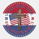 Suche nach abstimmung aufkleber Rot blau