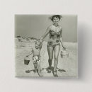 Suche nach mutter und sohn buttons Schwarzweiss