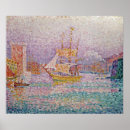 Suche nach hafen poster Signac