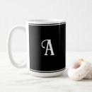 Suche nach schwarz weiße streifen tassen Monogramm
