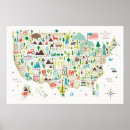 Suche nach usa karte poster Niedlich