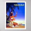 Suche nach insel von hawaii poster Palmen