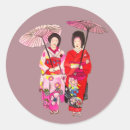 Suche nach geisha aufkleber Kimono