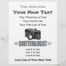 Suche nach fotografen flyer Fotografie