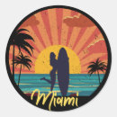 Suche nach retro florida aufkleber Sonnenuntergang