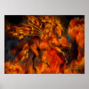 Suche nach feuer pferd poster Fantasie