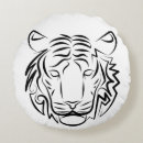 Suche nach weißes tiger kissen Schwarz weiß