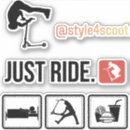 Suche nach freestyle aufkleber Roller roller