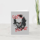 Suche nach horror kleine grußkarten Pennyweise der clown