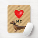 Suche nach liebe dackel mousepads Herz