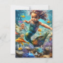 Suche nach little mermaid einladungen Fisch