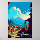 Suche nach pompeii poster Vintag