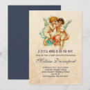 Suche nach engel baby einladungen Vintage