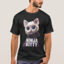 Suche nach ninja spaß tshirts Katze
