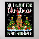 Suche nach airedale terrier poster Glitzer