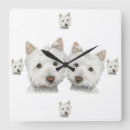 Suche nach westie uhr wanduhren Dog