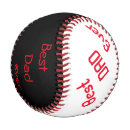 Suche nach bester papa je baseballs Personalisiert