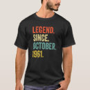 Suche nach legende seit 1961 tshirts Alt