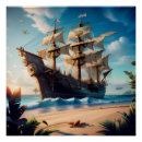Suche nach pirate ship poster Piraten