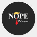 Suche nach nope aufkleber Wahl