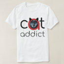 Suche nach blaue katze tshirts Originell
