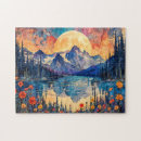 Suche nach vollmond puzzle Schnee