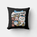 Suche nach glücksbringer kissen Maneki neko