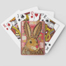 Suche nach kaninchen spielkarten Jede person
