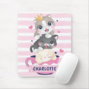 Suche nach rosa katze mousepads Für kinder