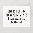 Suche nach enttäuscht postkarten Enttäuschung