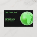 Suche nach grüne kugel visitenkarten Welt