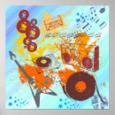 Suche nach retro music poster Gitarre