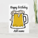 Suche nach bierglas karten Für ihn