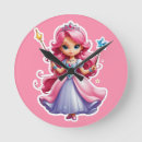 Suche nach rosa prinzessin wanduhren Niedlich