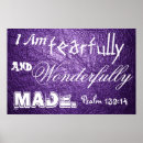 Suche nach psalm vers poster Furchtbar und wunderbar gemacht