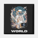 Suche nach weltraum magnete Astronaut
